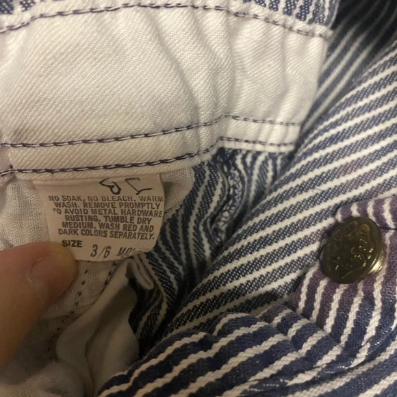 Vintage Oshkosh B’Gosh Conductor Overalls - Size 3/6 Months - Picture 8 of 9